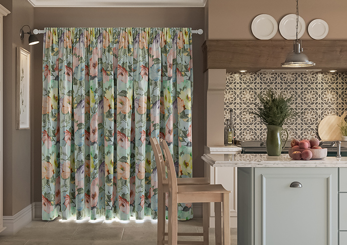 Amelia Faux Silk, Coral Kiss - Made to Measure Curtain - Image 7